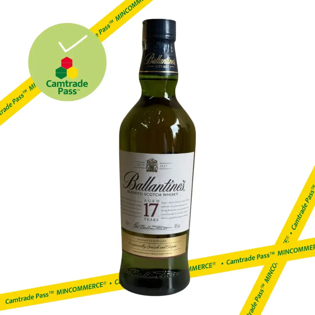 BALLANTINE'S WHISKY 17YO 40%