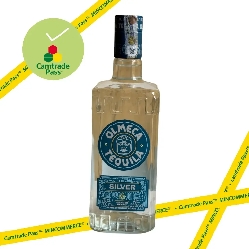 OLMECA TEQUILA  SILVER 35% 70CL 