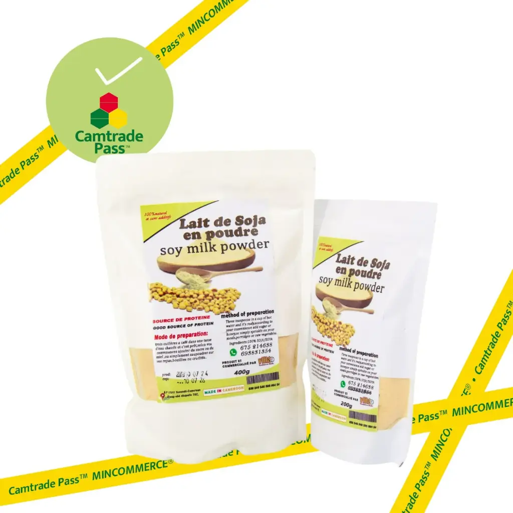 Lait de soja en poudre 400g