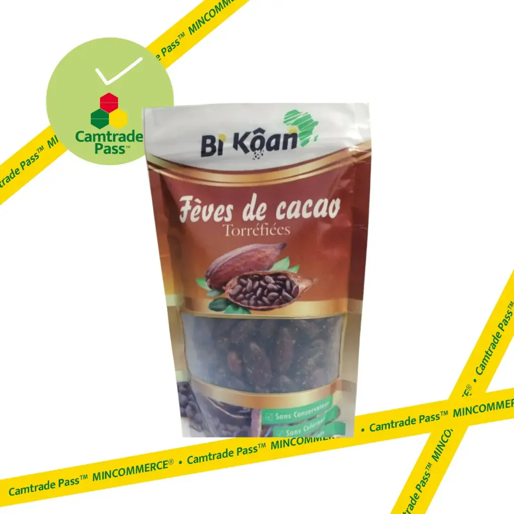 Fève de cacao torréfiées