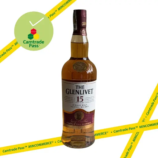 [sabc20] THE GLENLIVET WHISKY 15YO 40% 