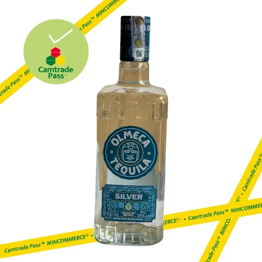 [sabc34] OLMECA TEQUILA  SILVER 35% 70CL 