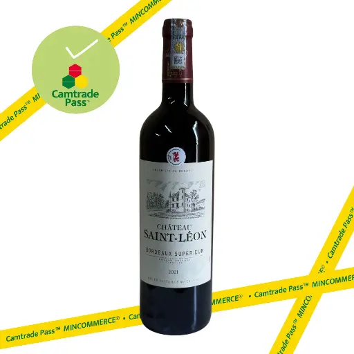 [sabc60] CHÂTEAU SAINT LÉON BORDEAUX SUPÉRIEUR 2021 